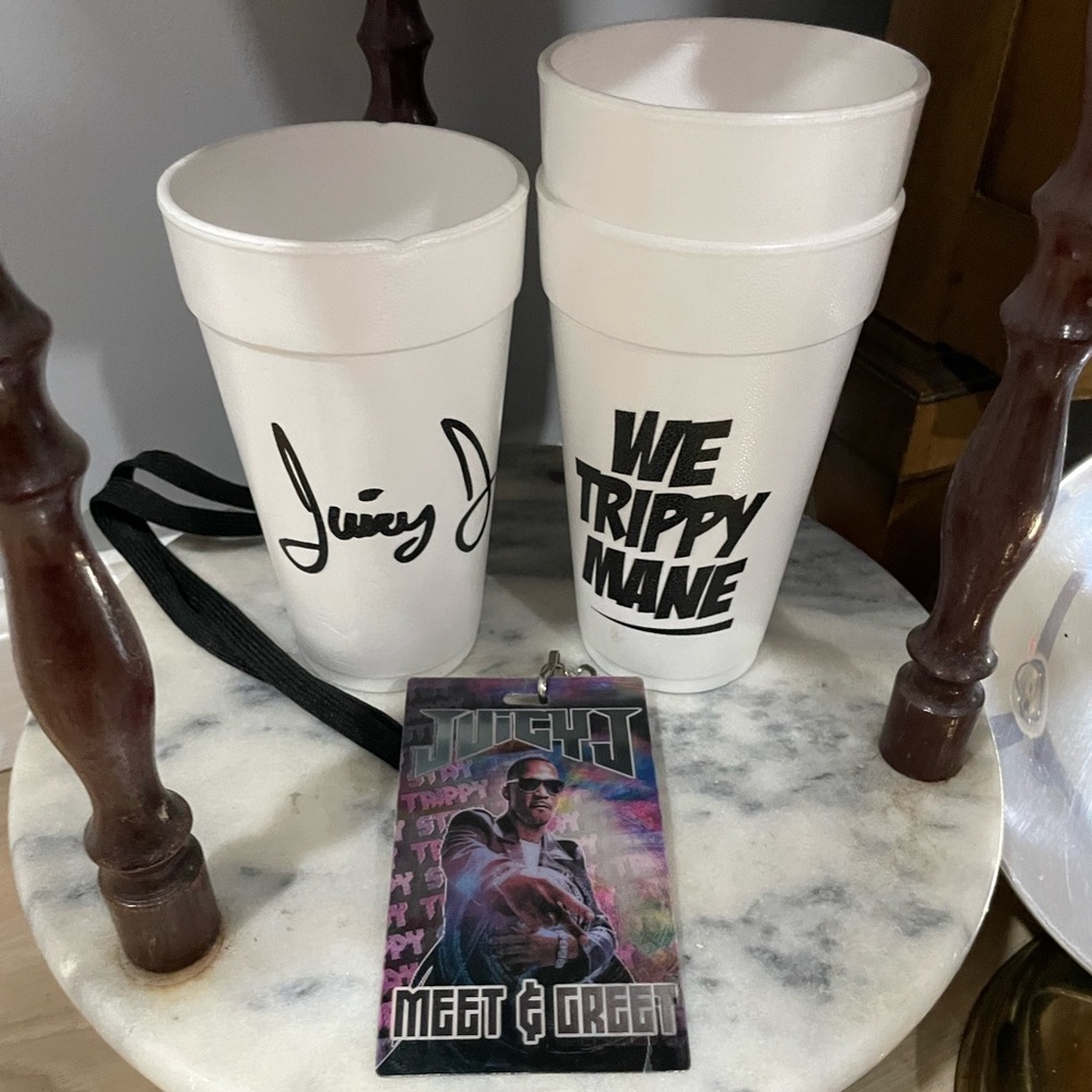 Juicy J official Double Cup concert merch